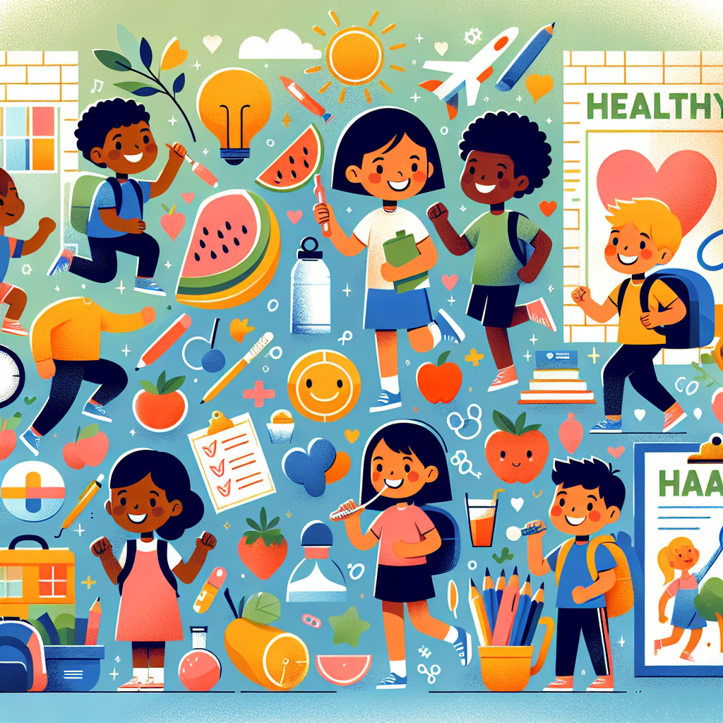 Inovasi Poster Hidup Sehat untuk Anak SD Membantu Peningkatan Kesadaran