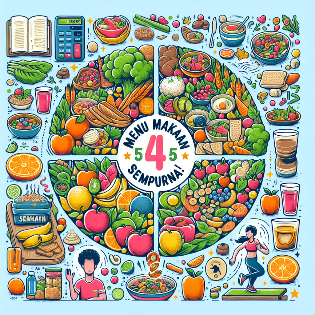 Menu Makanan 4 Sehat 5 Sempurna: Pedoman Hidup Sehat yang Harus Anda Tahu!