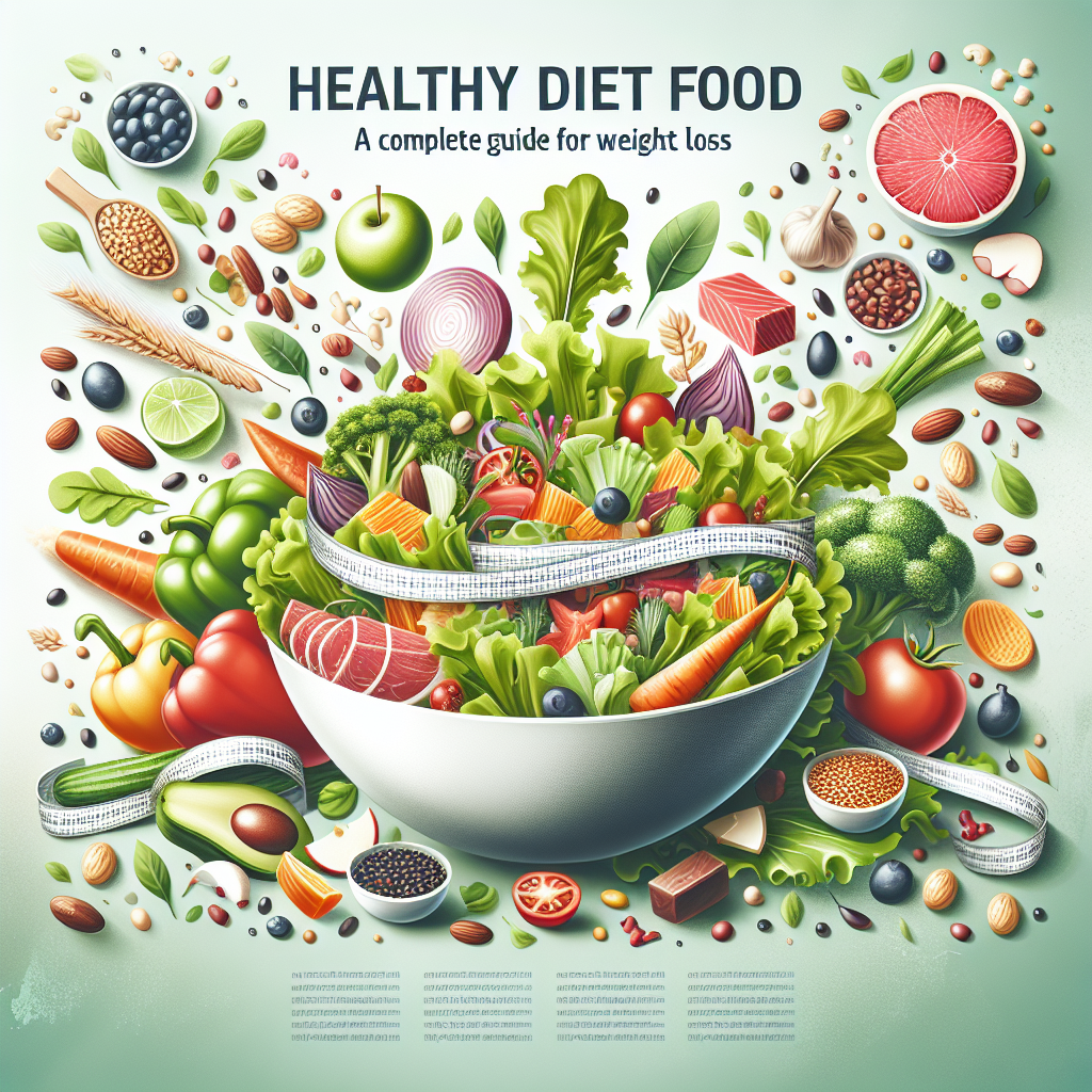 Makanan Diet Sehat: Panduan Lengkap untuk Menurunkan Berat Badan dan