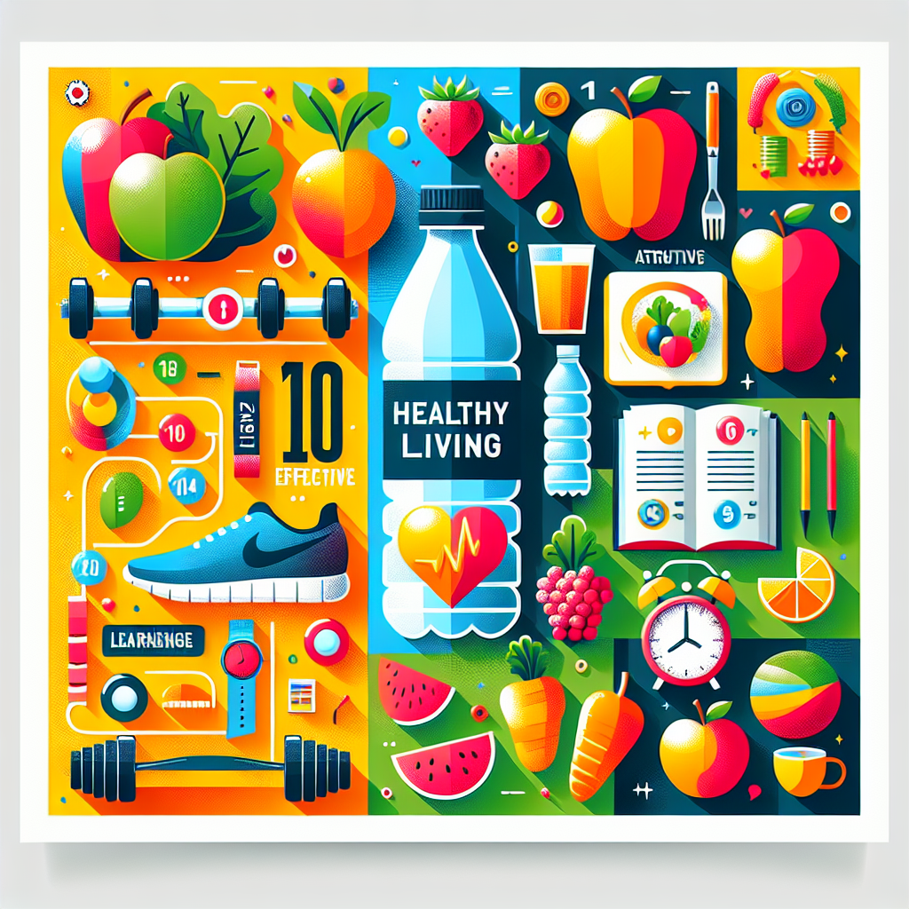 10 Tips Mengatur Poster Hidup Sehat yang Efektif dan Menarik